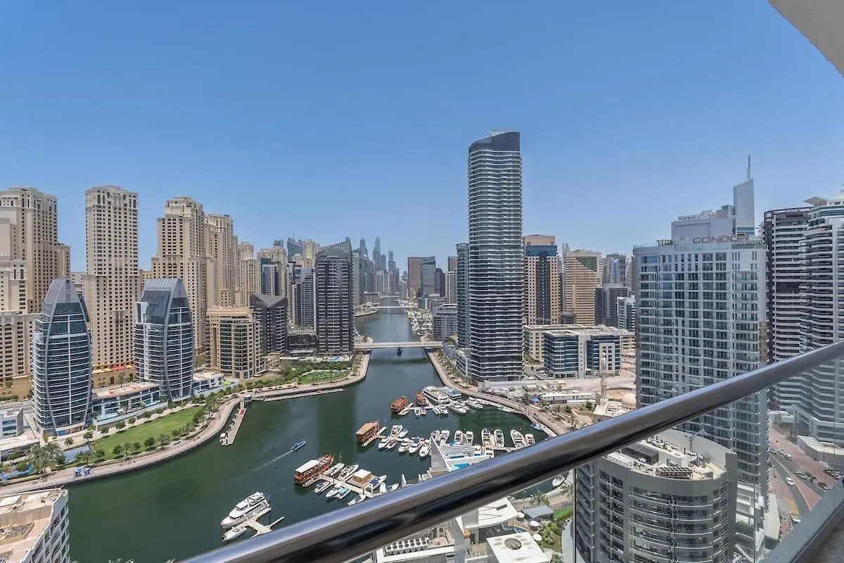 Spacious 2-Bedroom With Marina Views In Dec Tower 2 Dubai Apartment