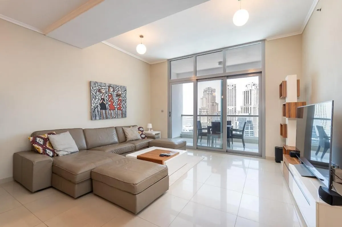 Apartment Spacious 2-Bedroom With Marina Views In Dec Tower 2 Dubai